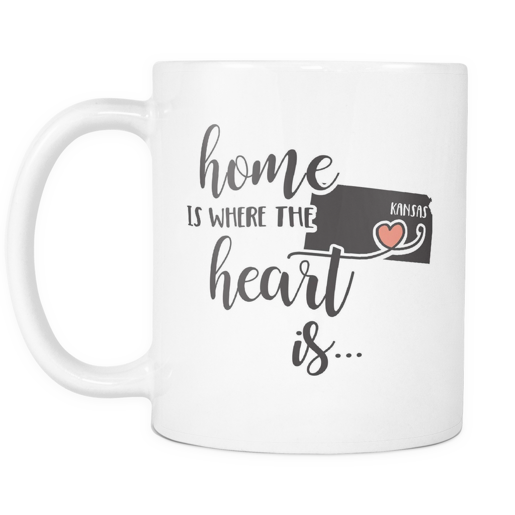Kansas State Coffee Mug 11oz White - Coffee Cup Clipart (1024x1024), Png Download