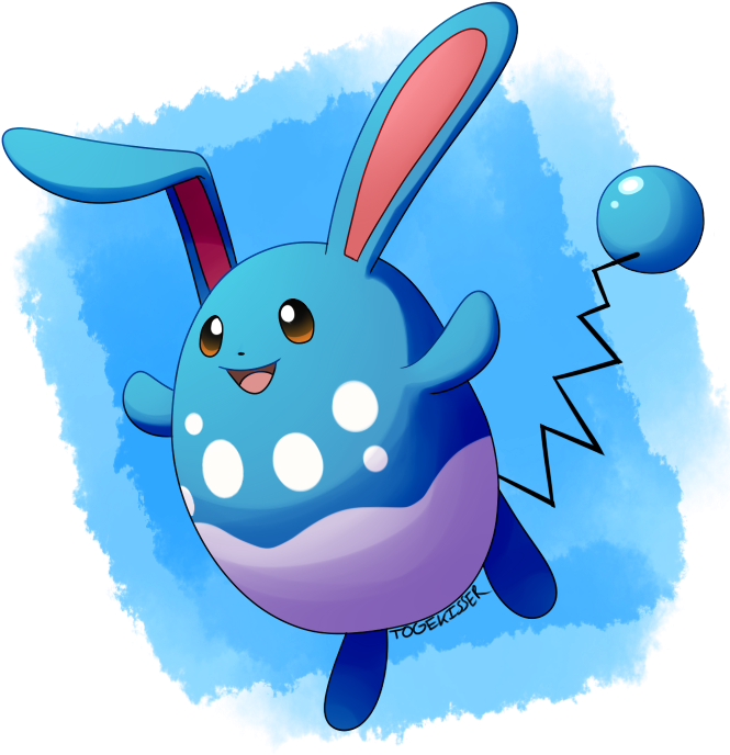 Favorite Water Type - Azumarill Cute Clipart (700x700), Png Download