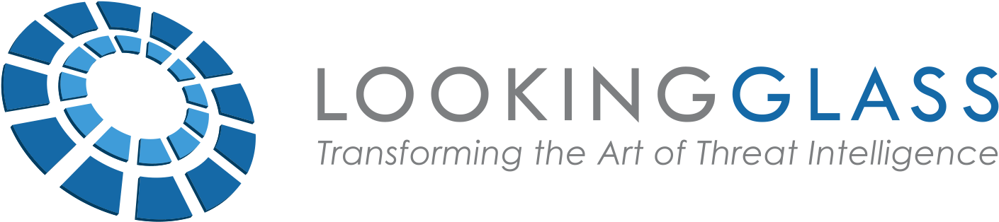 Black Hat Usa - Lookingglass Cyber Solutions Logo Png Clipart (1490x384), Png Download