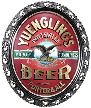 Yuengling's Beer Sign - Badger Clipart (300x355), Png Download