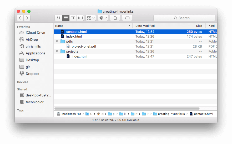 A Simple Directory Structure - Mac Os Efi Folder Clipart (882x548), Png Download