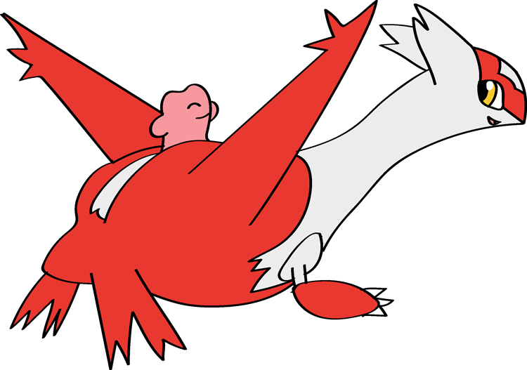 Leaf Into Latias With Sem Clipart (750x527), Png Download