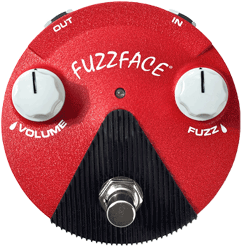 Dunlop Jimi Hendrix Fuzz Face Mini Band Of Gypsys Guitar - Fuzz Face Mini Silicon Clipart (1200x1200), Png Download