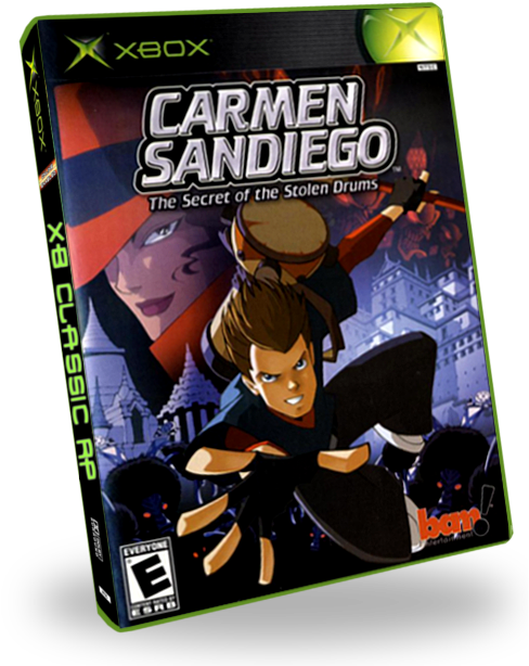 The Secret Of The Stolen Drums - Carmen Sandiego Le Secret Des Tam Tams Volés Clipart (630x620), Png Download