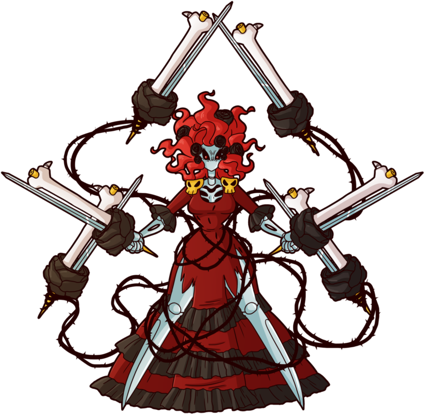 Ffww - Boss - Corrupted Carmen - By Drcrafty - Illustration Clipart (907x881), Png Download