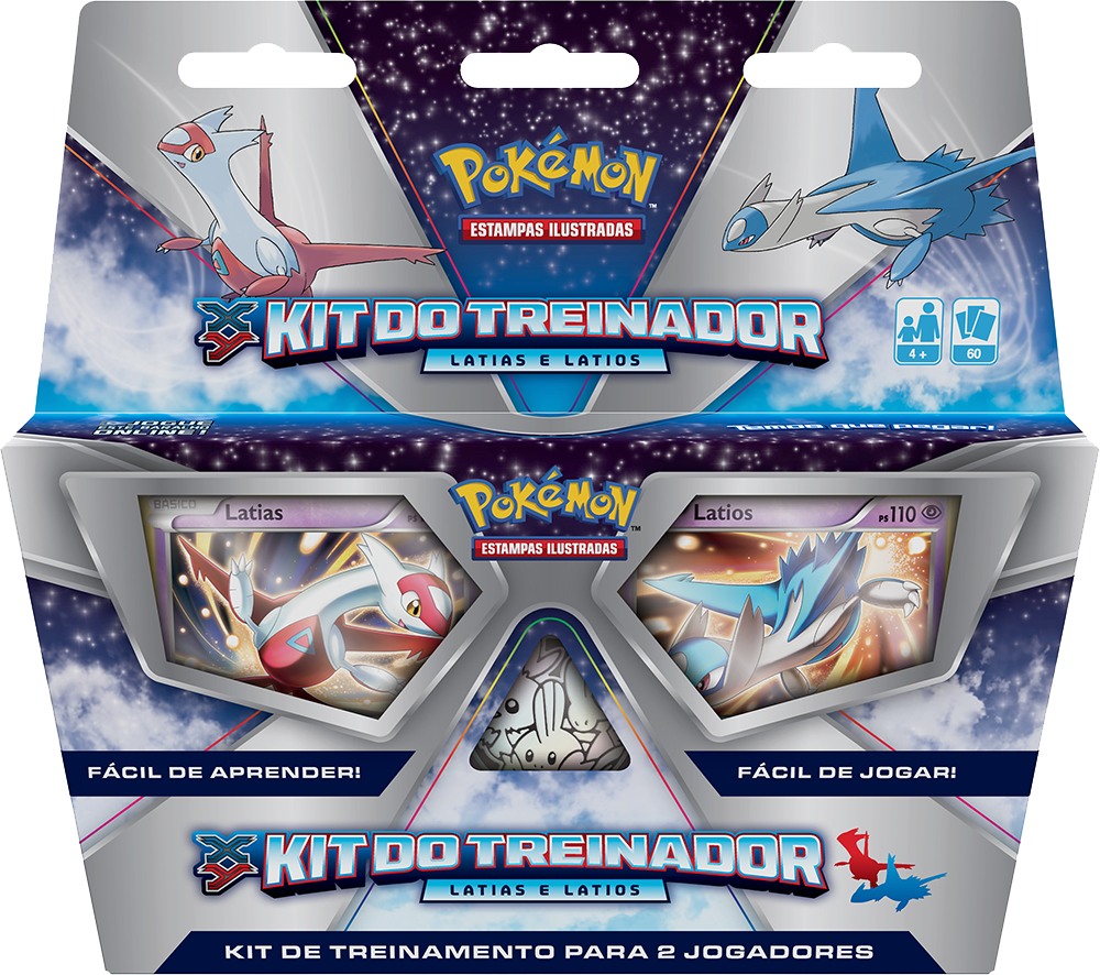 Kit Do Treinador Xy - Latias And Latios Trainer Kit Clipart (1000x886), Png Download