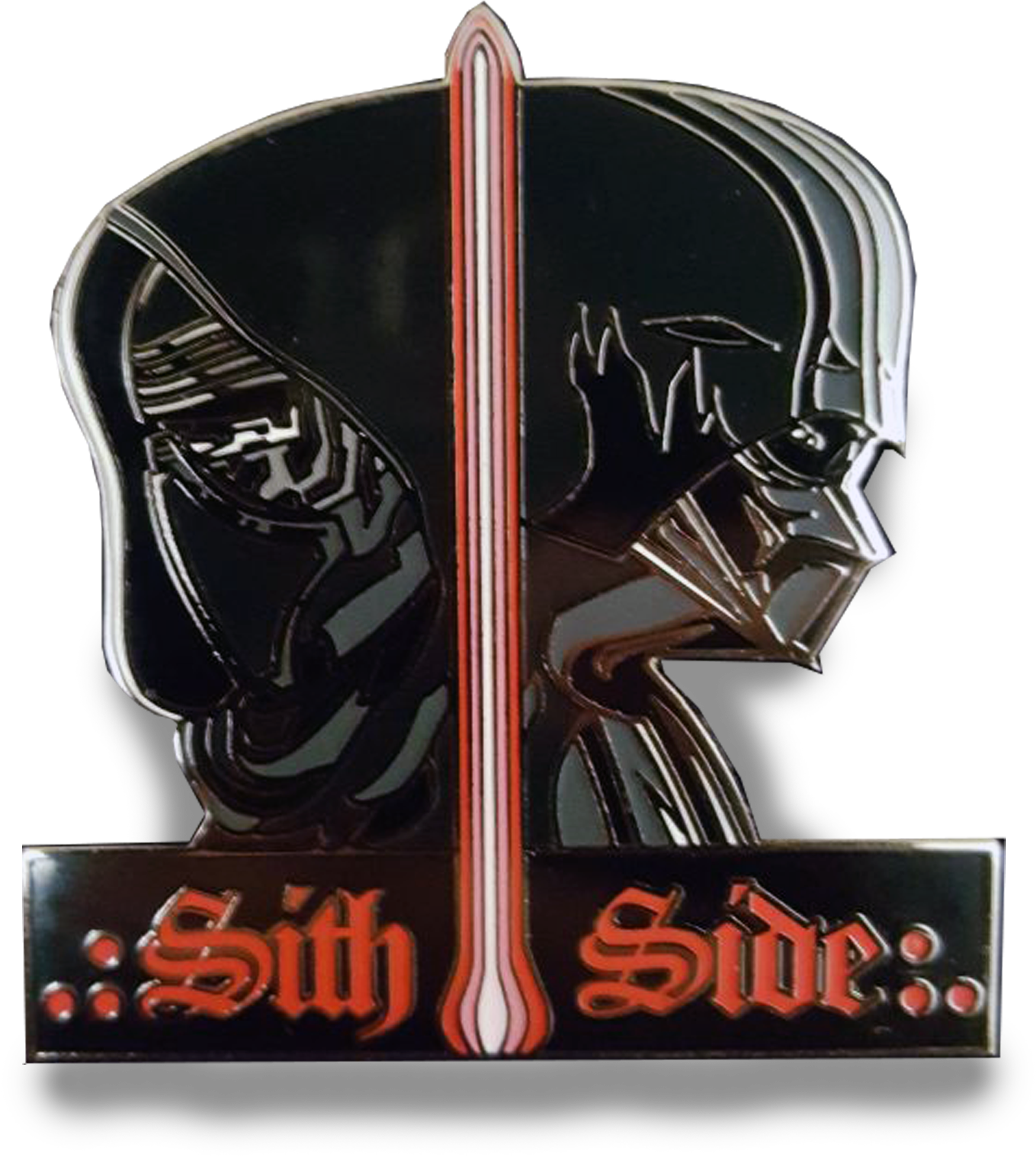 Rep Your Intergalactic Hood With This Hard Enamel Sith - Darth Vader Clipart (2605x2418), Png Download