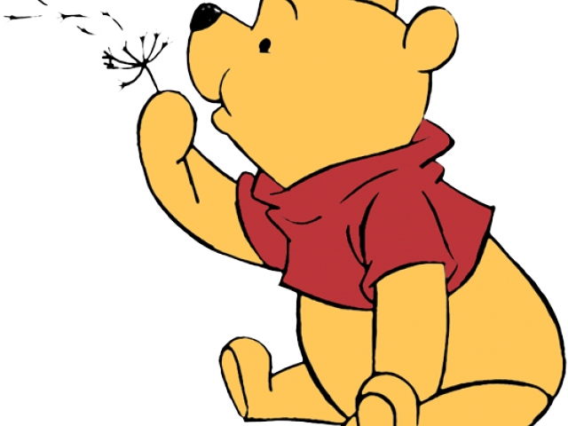 Winnie The Pooh Dandelion Clipart (640x480), Png Download