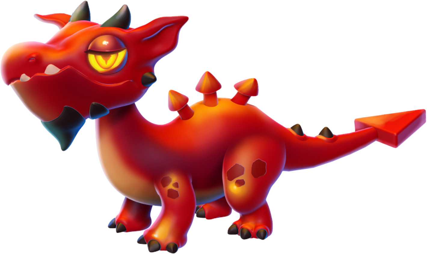 Hellfire Dragon - Dragon Mania Legends Hellfire Dragon Clipart (1420x846), Png Download