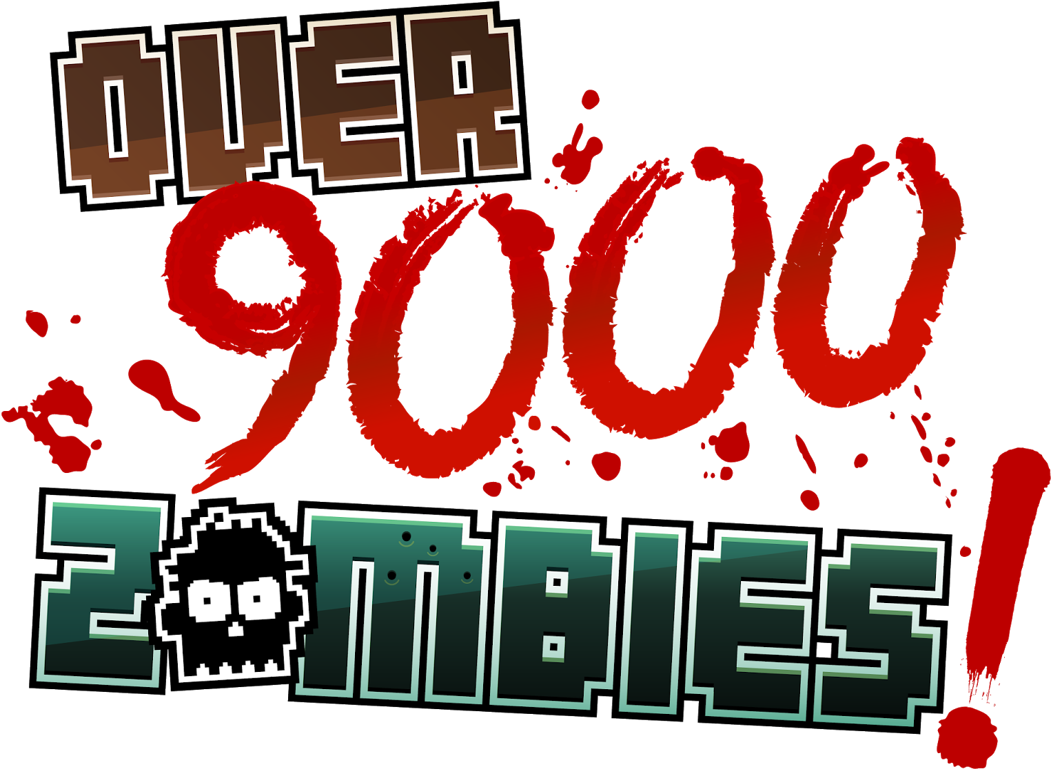 Over 9,000 Zombies [including Code Giveaway] - Over 9000 Zombies Clipart (1600x1280), Png Download