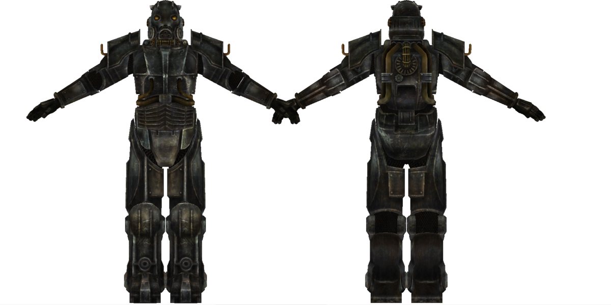 Enclave Hellfire Armor - X03 Hellfire Clipart (1200x600), Png Download