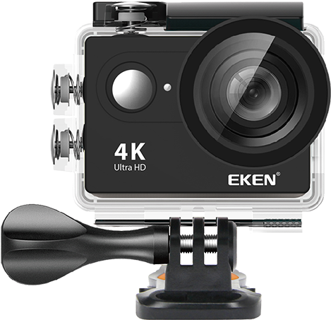 Original Eken H9r Action Camera Clipart (838x666), Png Download