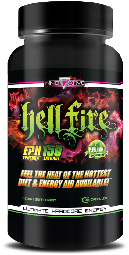 Hellfire Eph 100caps - Innovative Hellfire 90 Caps Clipart (503x849), Png Download