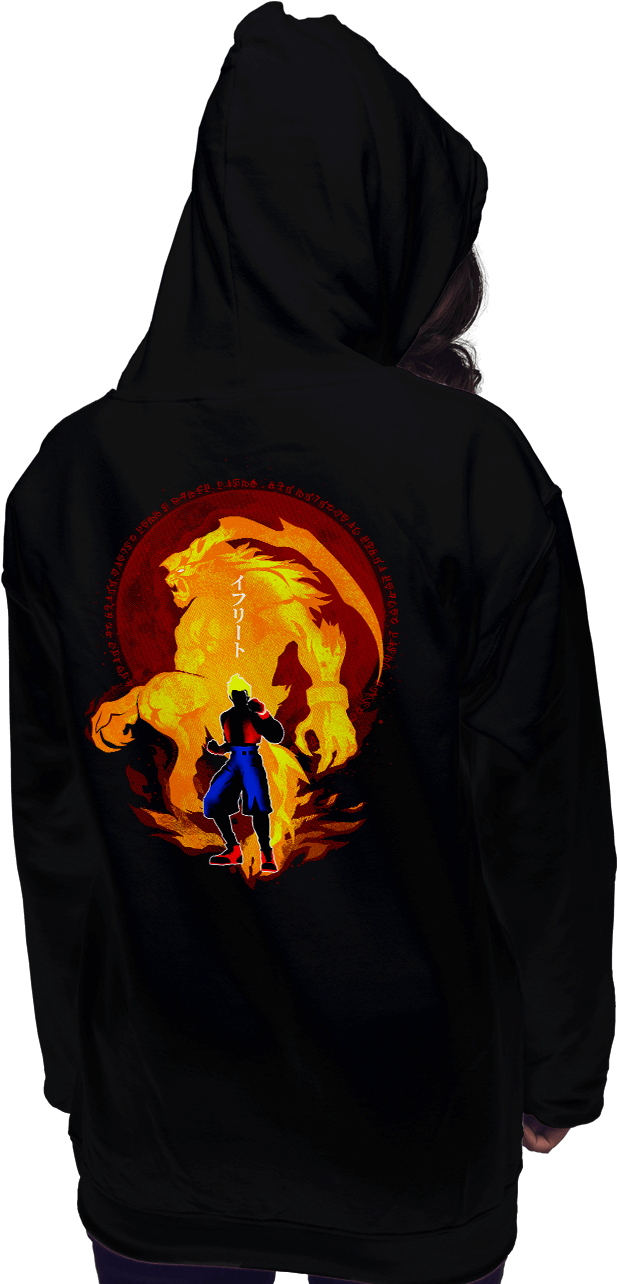Hellfire - Hoodie Clipart (900x1294), Png Download