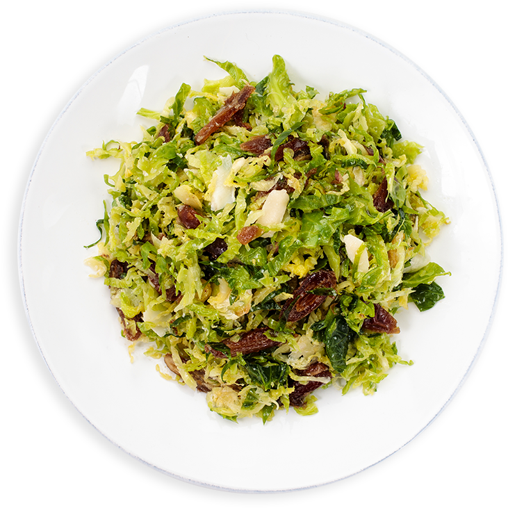 Lemonade's Shaved Brussels Sprouts & Dates Salad - Callaloo Clipart (850x850), Png Download