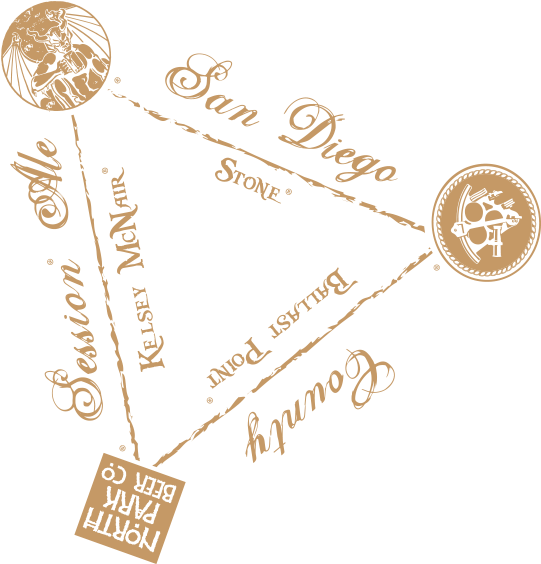 Ballast Point / Kelsey Mcnair / Stone San Diego County - Ballast Point Brewing Company Clipart (600x600), Png Download