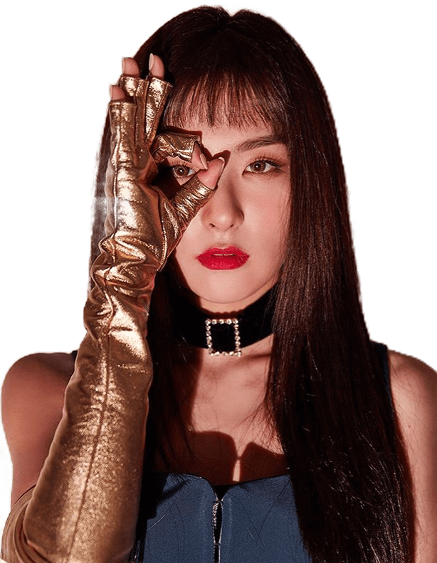 Seulgi Peekaboo Redvelvet Irene Wendy Yeri Seulgiredvel - Red Velvet Peekaboo Teaser Clipart (614x792), Png Download