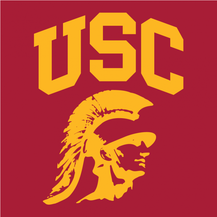 Usc Trojans Iron On Stickers And Peel-off Decals - Usc Trojans Clipart (750x930), Png Download