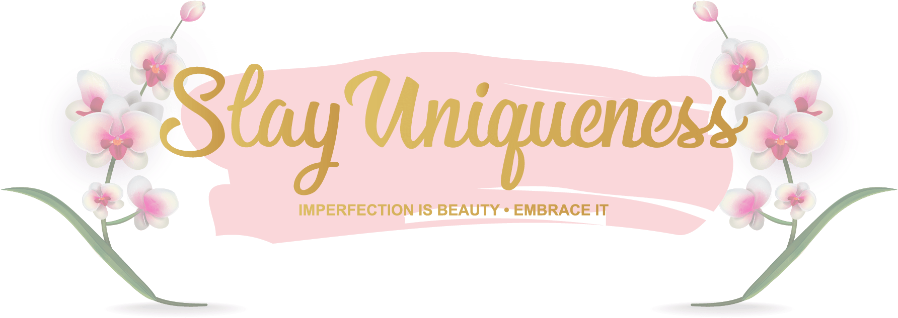 Slayuniqueness - Calligraphy Clipart (1800x700), Png Download