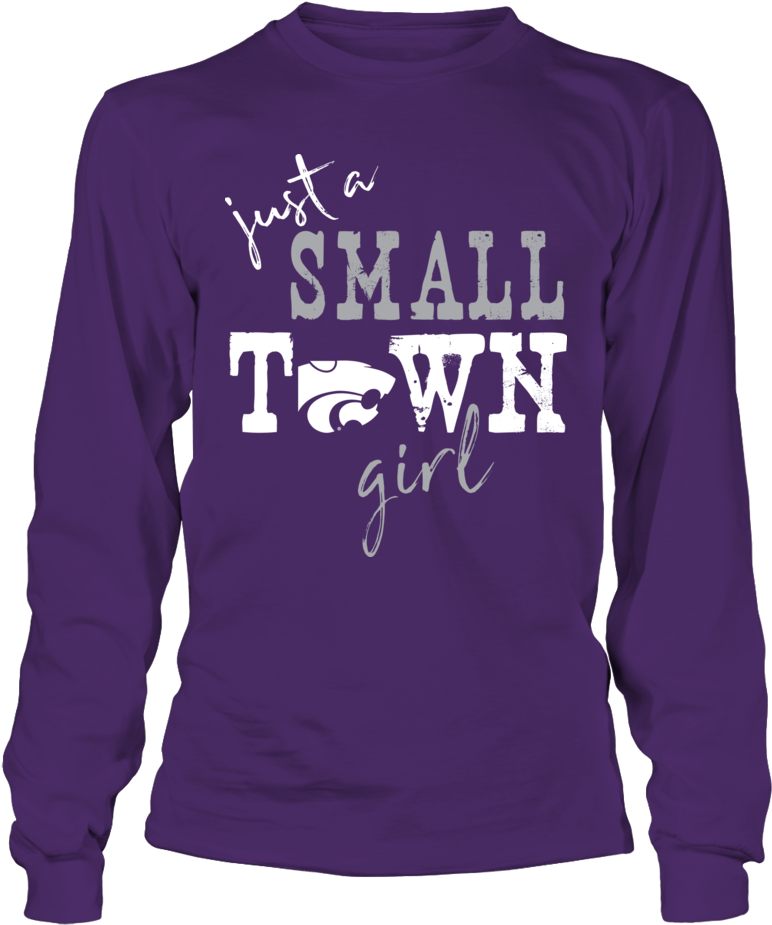 Kansas State Wildcats - Long-sleeved T-shirt Clipart (1000x1000), Png Download