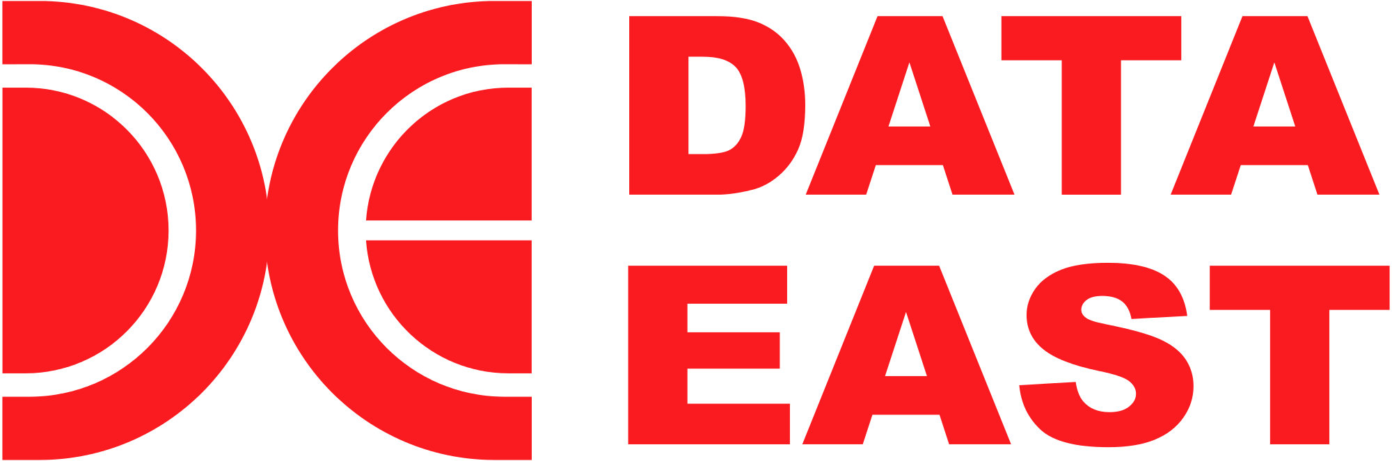 Alt Text - Data East Logo Png Clipart (2000x663), Png Download