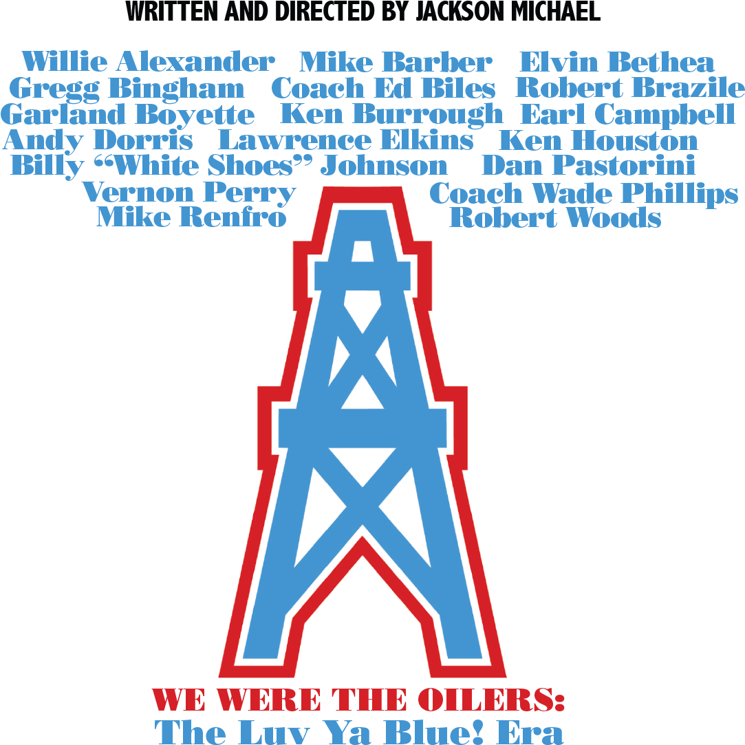 The Game Before The Money - Houston Oilers Clipart (1083x1099), Png Download