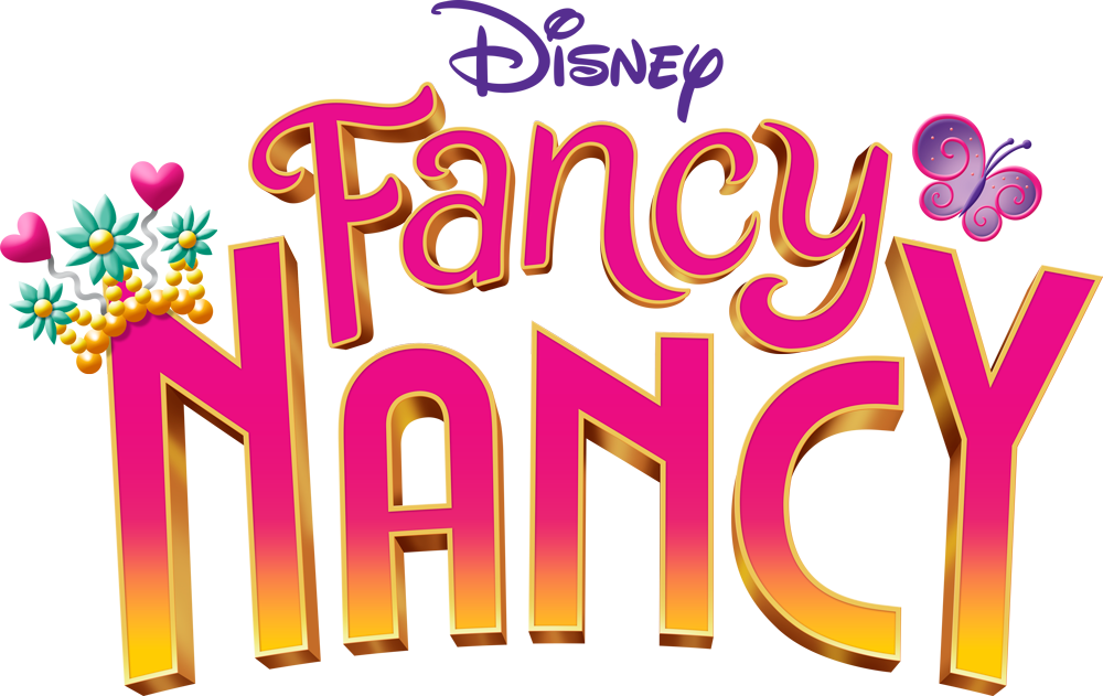 Logos  Download All Logos - Disney Junior Fancy Nancy Logo Clipart (1000x631), Png Download