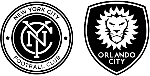 Nycfc Orlando City Sc - Nyc Football Club Logo Clipart (800x400), Png Download