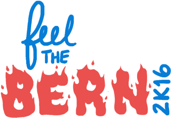 Feel The Bern - Feel The Bern Logo Clipart (600x600), Png Download