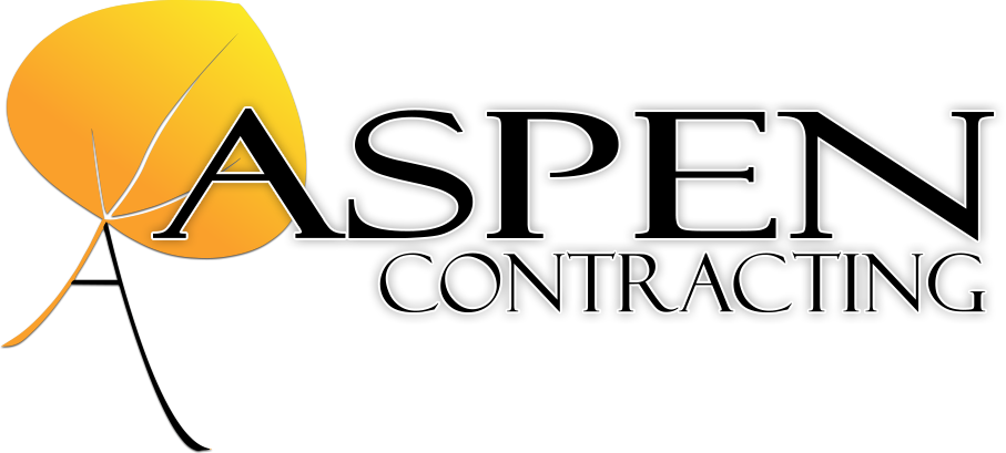 Aspen Contracting Logo Clipart (907x409), Png Download