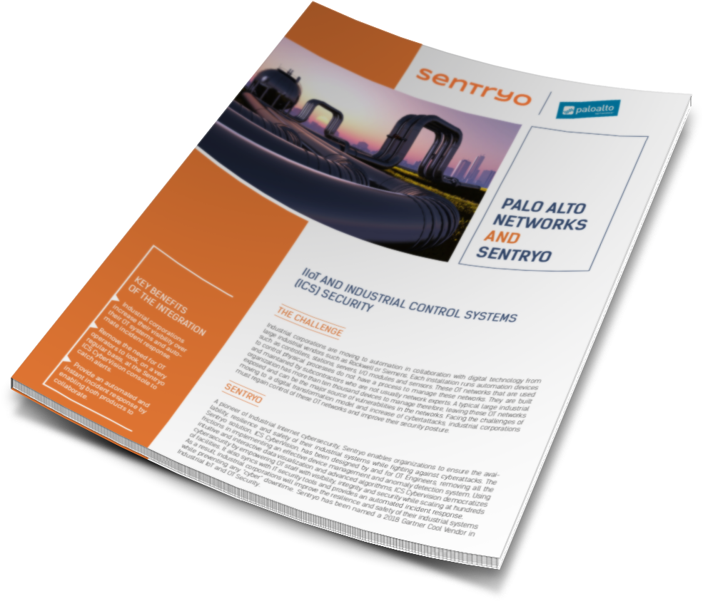 Palo Alto Networks / Sentryo - Flyer Clipart (1000x877), Png Download