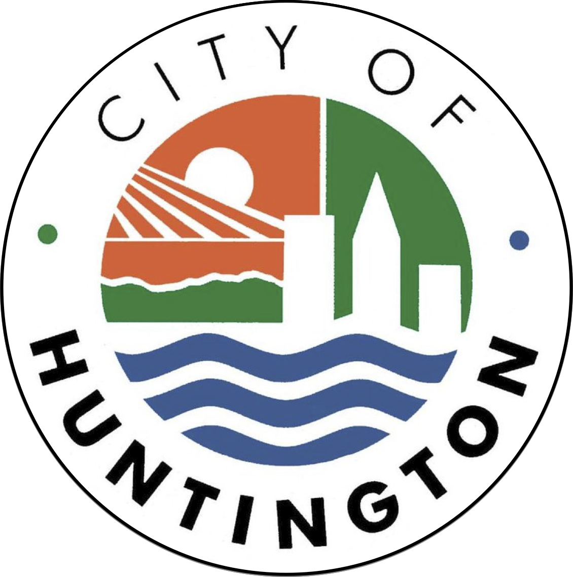 City Of Huntington Clipart (1130x1138), Png Download