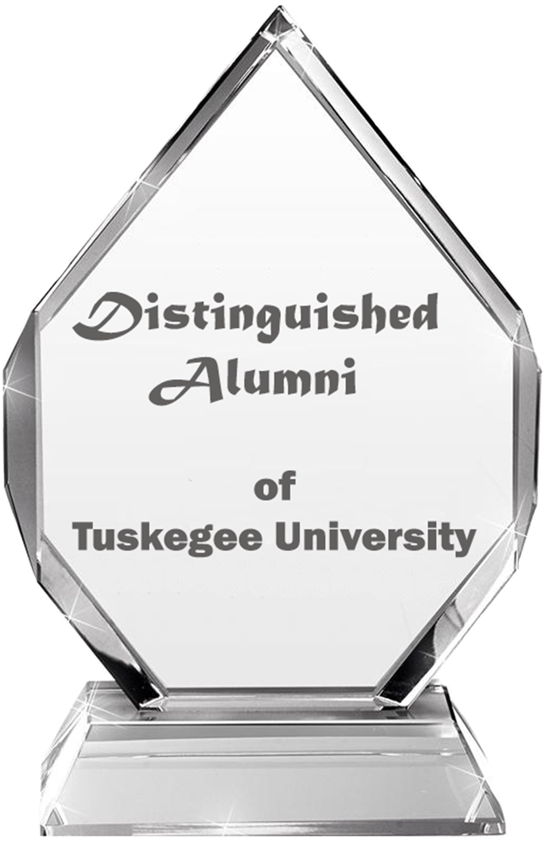 Distinguished Alumni-award Image - Trophy Clipart (1300x1742), Png Download