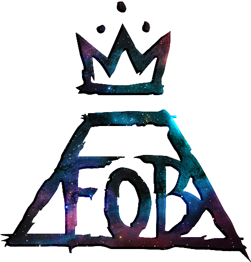 Fob Fob Logo Fall Out Boy Fall Out Boy Logo Music Transparent - Logo De Fall Out Boy Clipart (550x781), Png Download