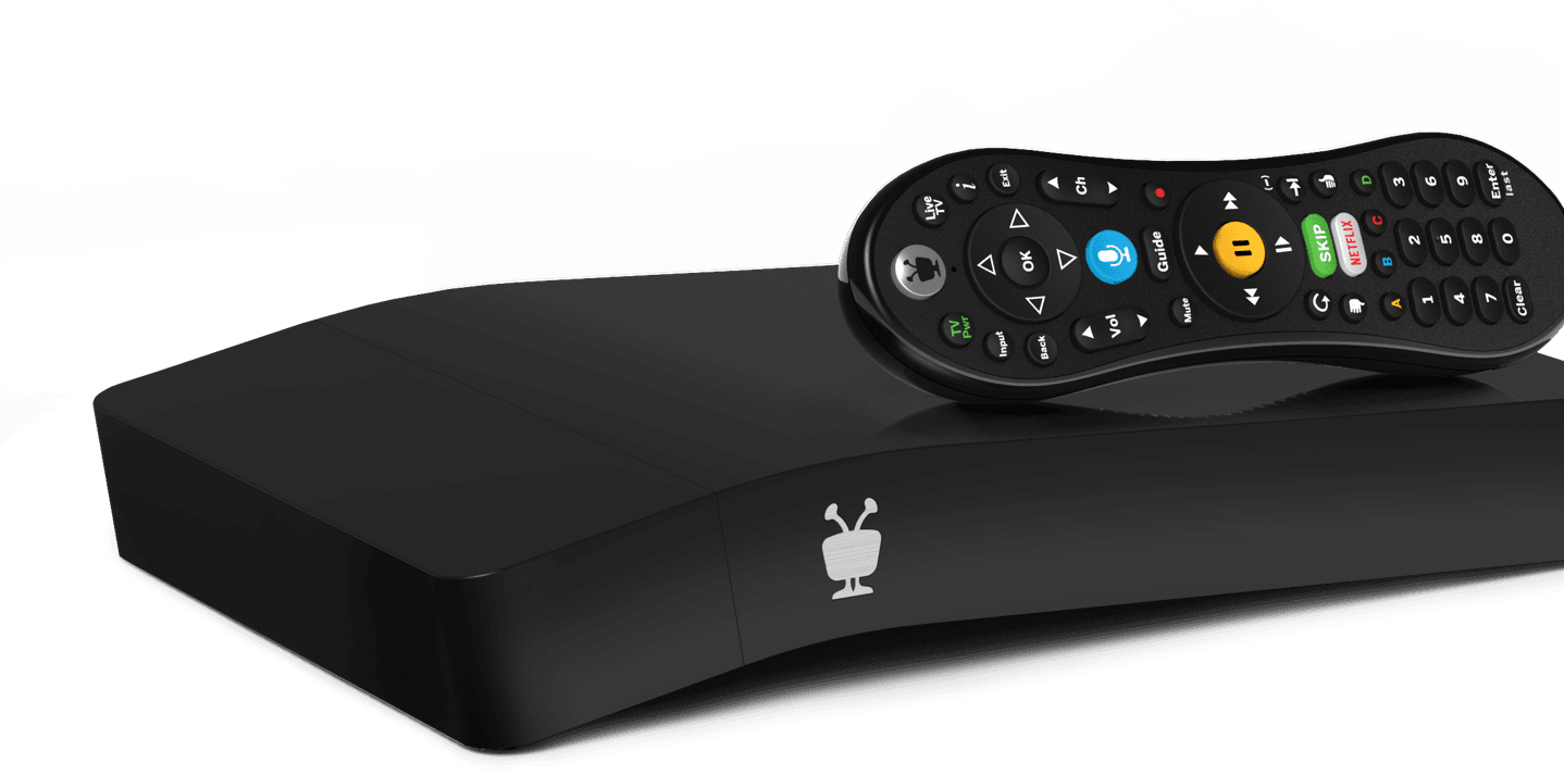 Download Tivo Best Cable Dvr Set Top Box, Black With Voice Remote Tivo Bolt Vox Clipart Png