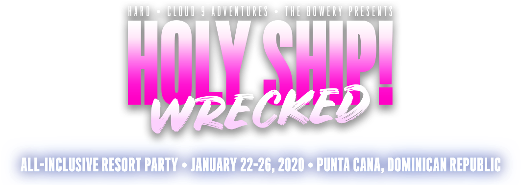 Wrecked Logo Jan 22-26, 2020 Punta Cana, Dominican - Graphic Design Clipart (1100x400), Png Download