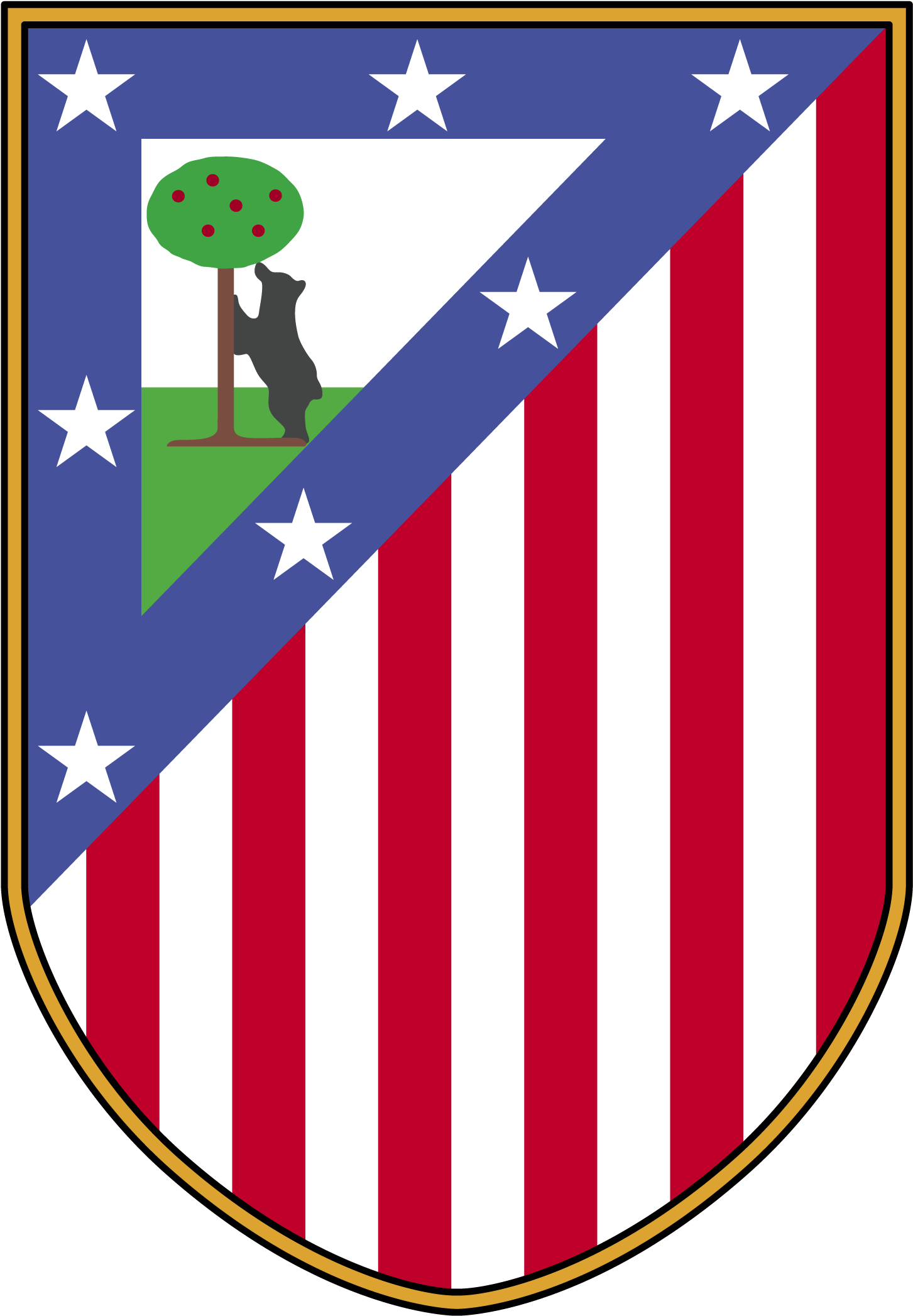 Download Atletico De Madrid Logo Png Clipart Png Download - PikPng