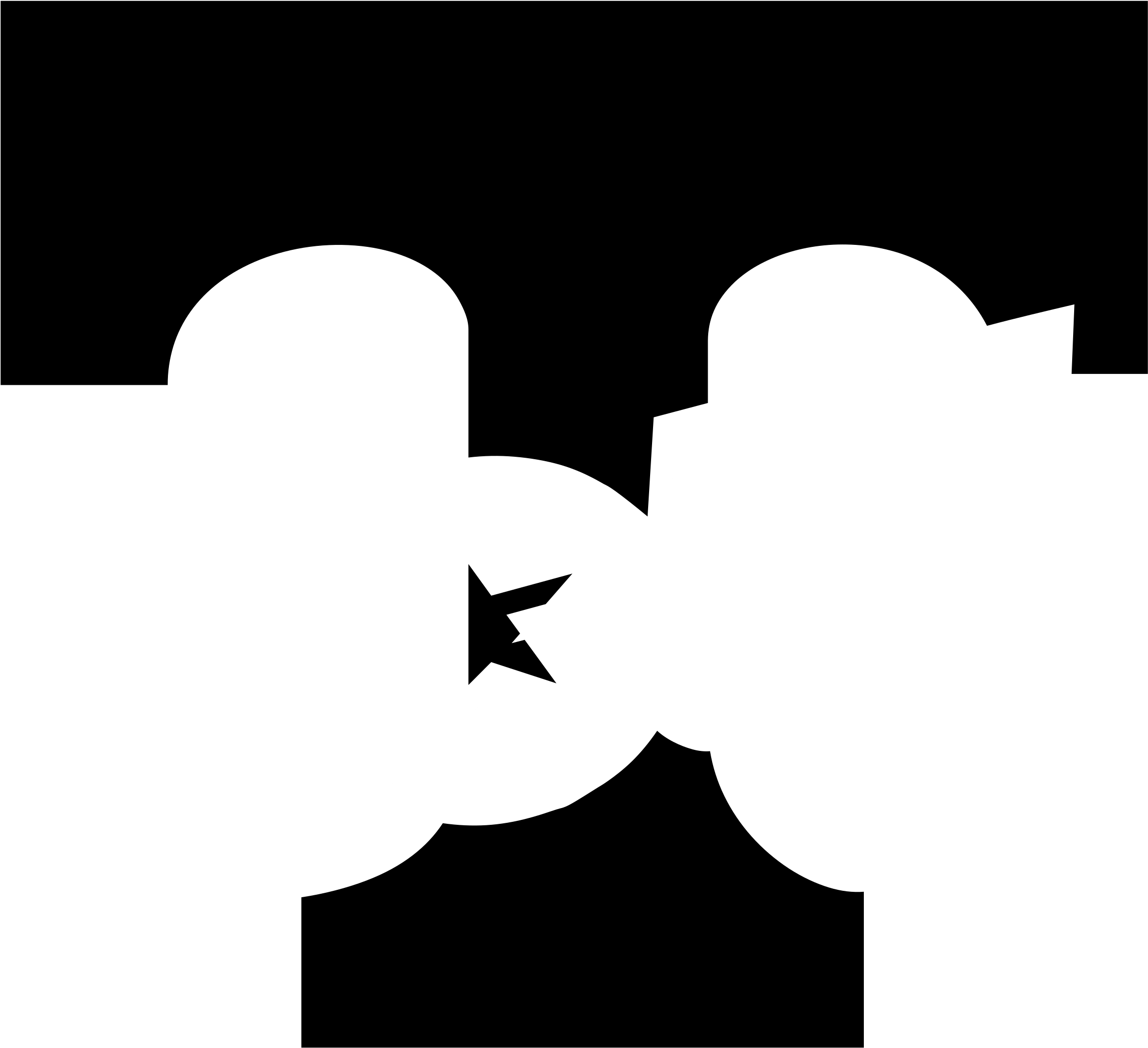 Tennessee Vols Logo Black And White Clipart (2400x2400), Png Download