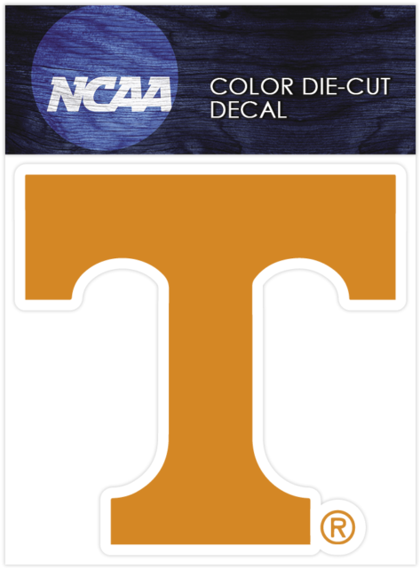Tennessee Vols Primary 2015-present Logo Ncaa Die Cut - Ncaa Clipart (640x640), Png Download