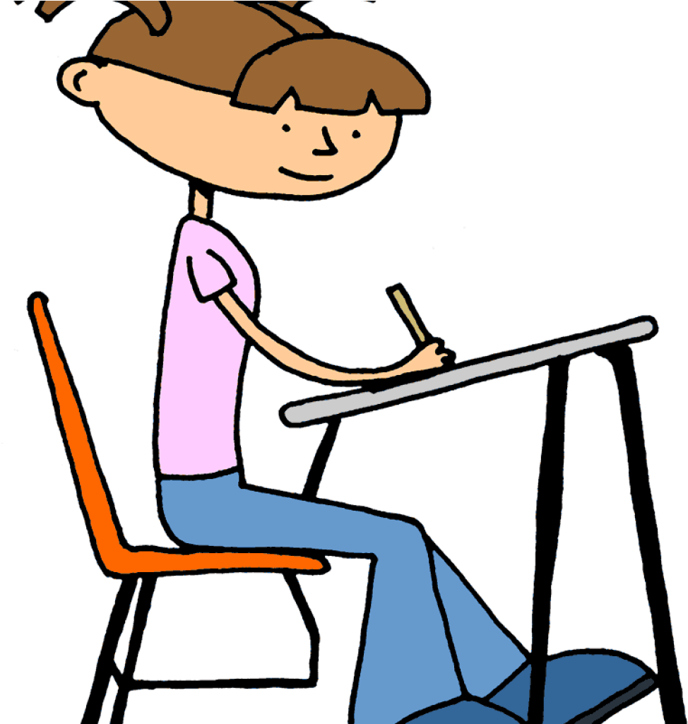 Student Working Clipart Baby Clipart Hatenylo - Student Working Clip Art - Png Download (974x1025), Png Download