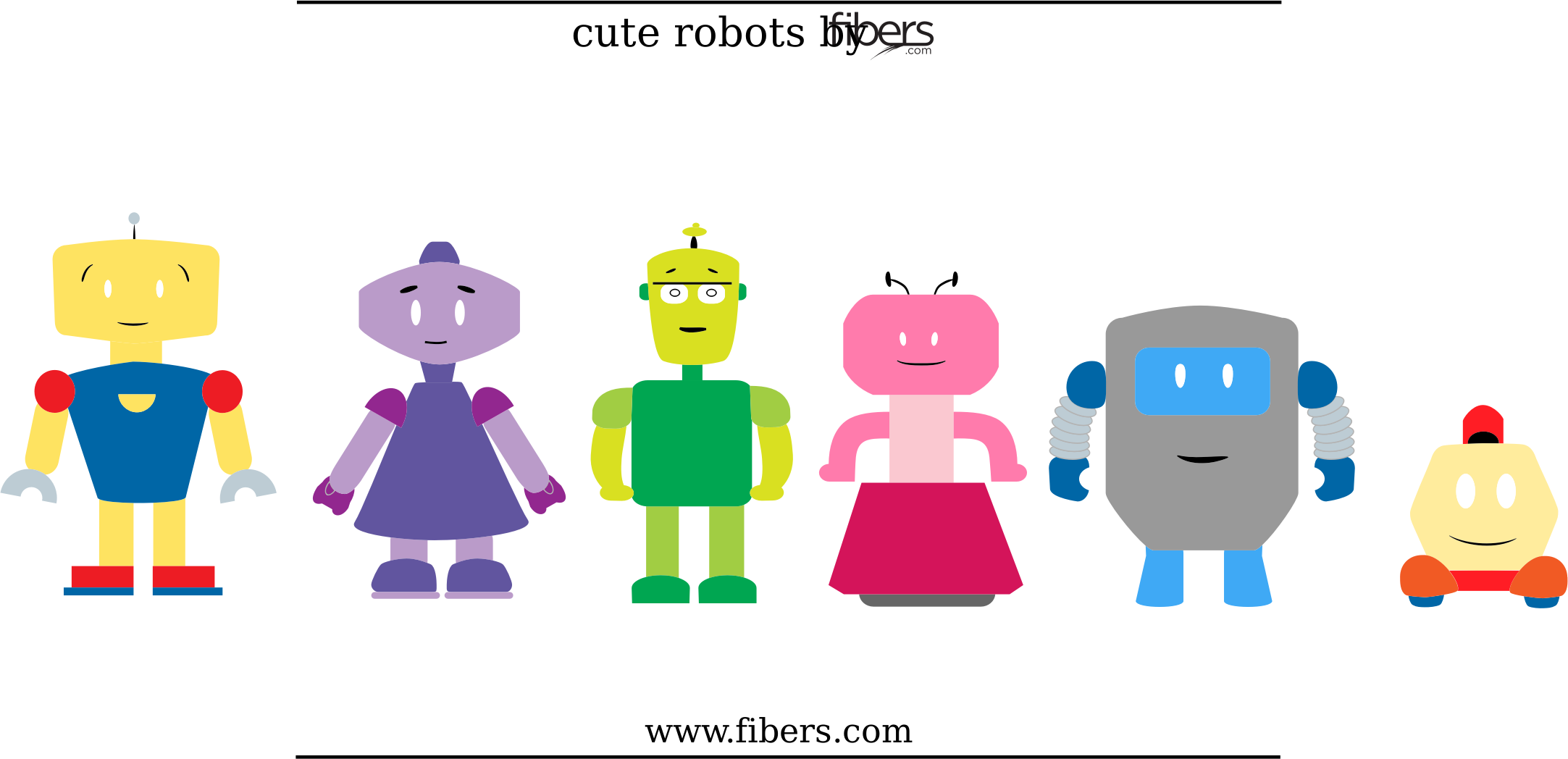 Family Clipart Robot - Free Clipart Robots - Png Download (2165x1048), Png Download