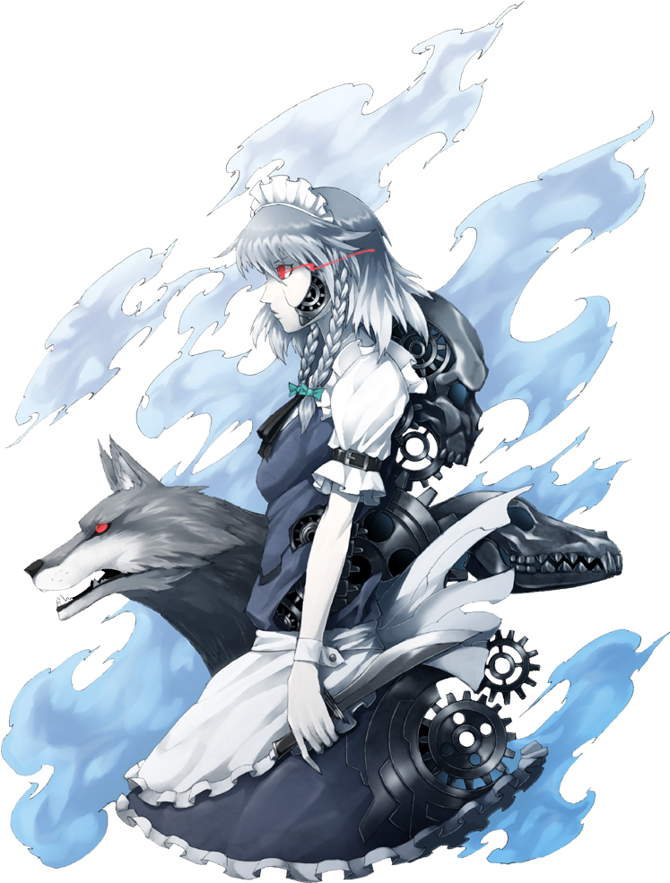 Izayoi Sakuya Drawn By Mazeran - Sakuya Izayoi Clipart (753x1000), Png Download