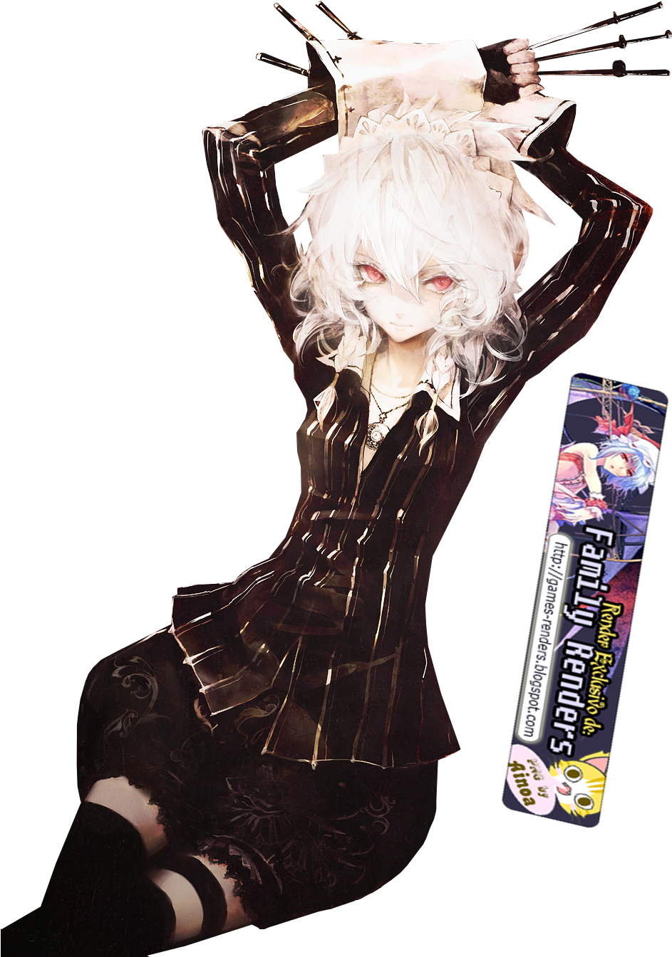 Disclaimer - Sakuya Koumajou Densetsu Fanart Clipart (1000x1398), Png Download