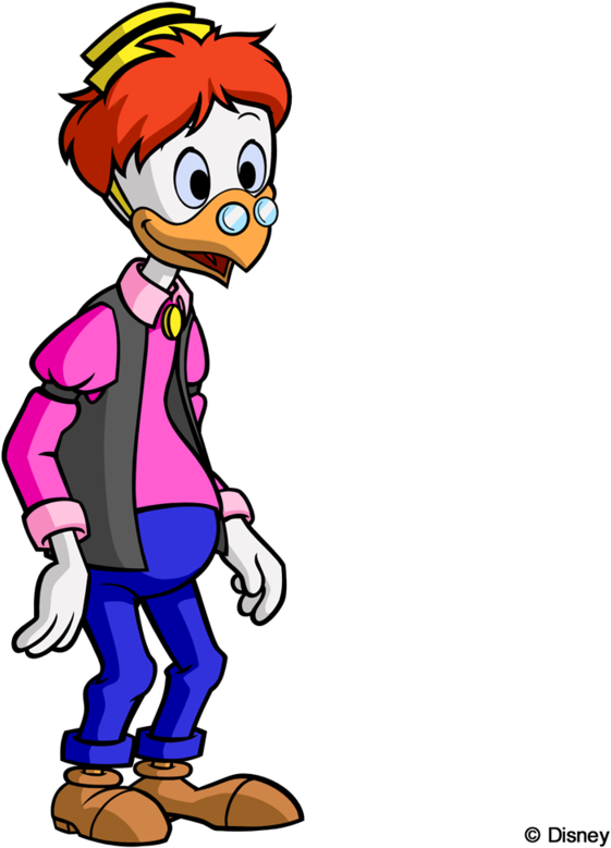 1 / - Gyro Gearloose Ducktales Clipart (800x800), Png Download