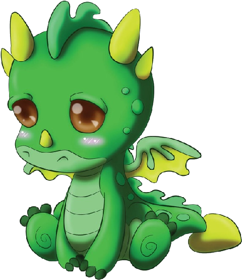 Dragon Clip Baby - Cartoon Baby Dragons - Png Download (600x600), Png Download