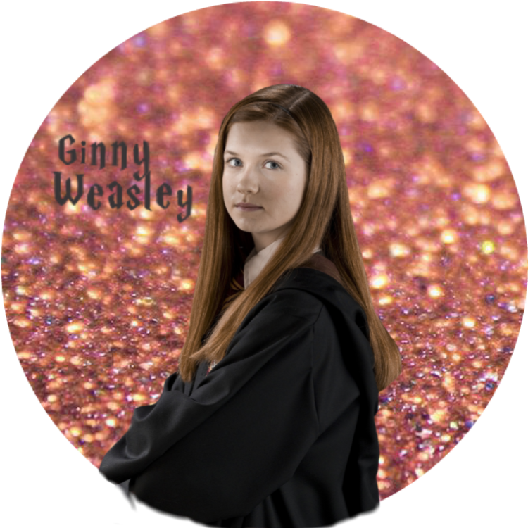 #ginny#weasley #sticker - Rose Gold Glitter Backgrounds Clipart (750x750), Png Download