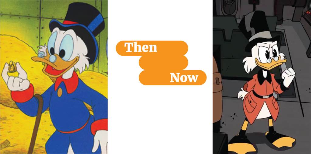Ducktales - Ducktales Then And Now Clipart (1024x507), Png Download