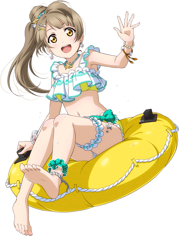 Kotori Transparent Pool - Minami Render Kotori Png Clipart (1024x1024), Png Download