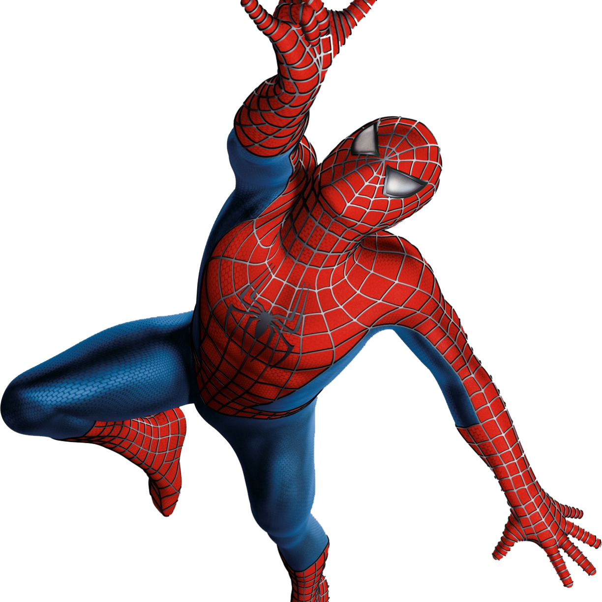 Download Spiderman Cartoons For Free Rare Episodes - Upside Down Spiderman Png Clipart (1224x1224), Png Download