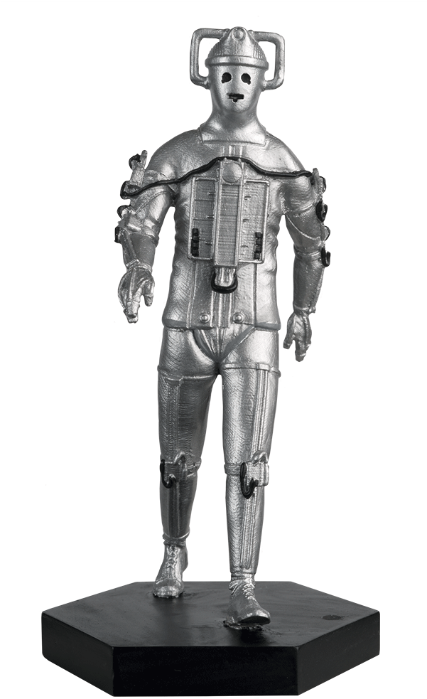 Doctor Who Figurine Collection Cybermen Clipart (600x1024), Png Download